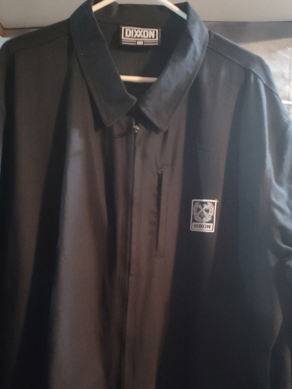 DIXXON Black Zip-Front Kennedy Jacket